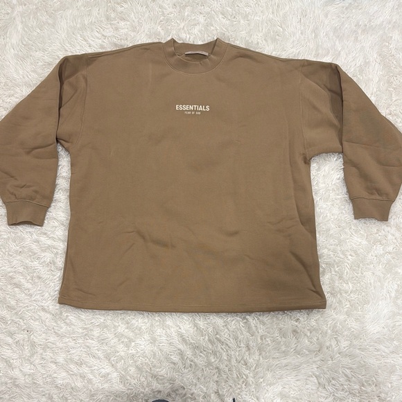 Essentials Brown Sweatshirt